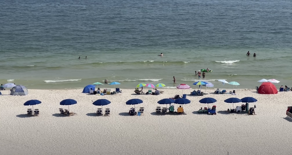 Photograph showcasing the beauty of Gulf Shores Beach.